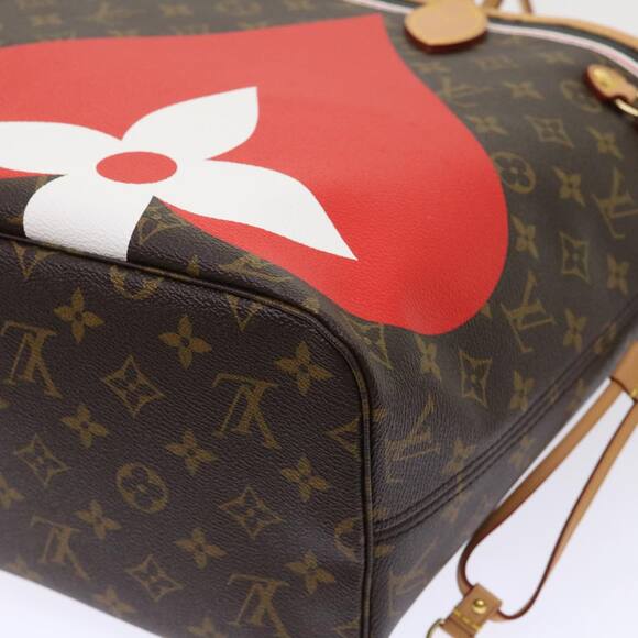 LOUIS VUITTON Monogram Game On Neverfull MM Tote Bag M57452 - Picture 16 of 16